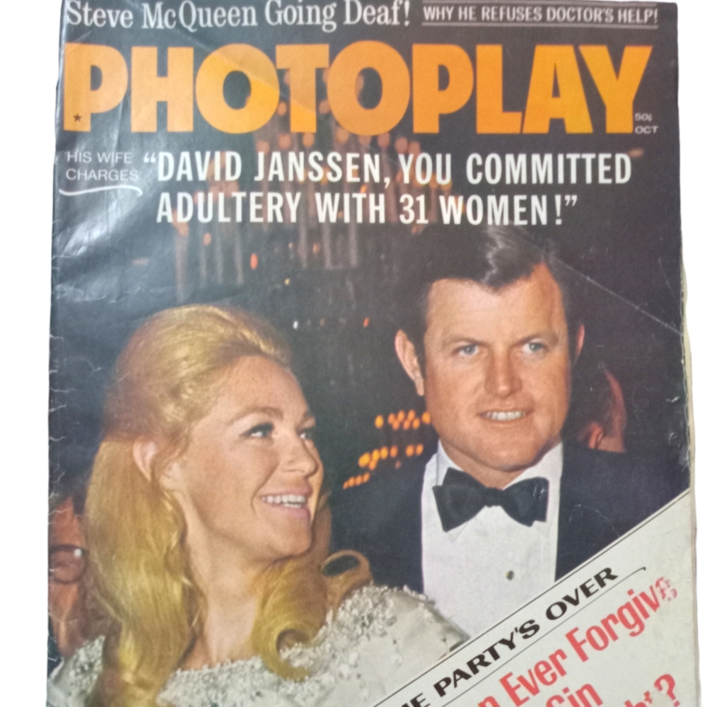 Vintage Photoplay Magazine October 1969